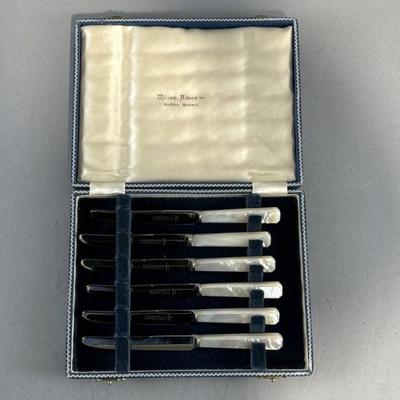 Lot 377 | Vtg William Adams MOP Knives
