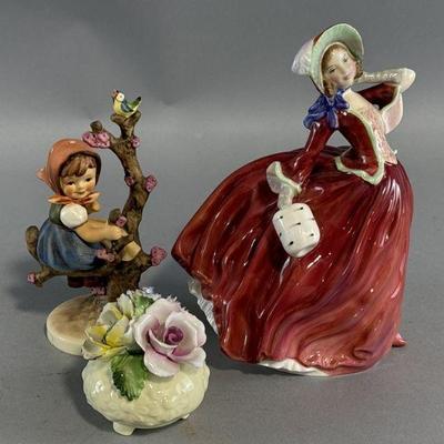 Lot 307 | Royal Doulton Figure, Goebel Figure, & More
