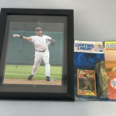 Lot 43 | Framed & Signed Detroit Tigers Print & More
