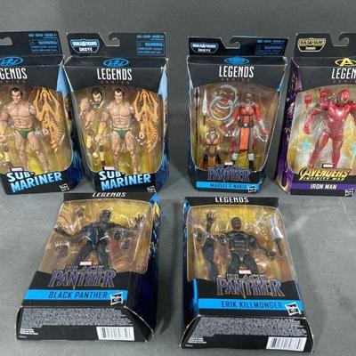 Lot 145 | NIN 6 2017 Hasbro Legend Series Action Figures
