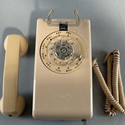 Lot 49 | Vintage Corded Pink Western Electric Phone
