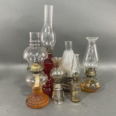 Lot 191 | Oil Lamps Many Sizes
