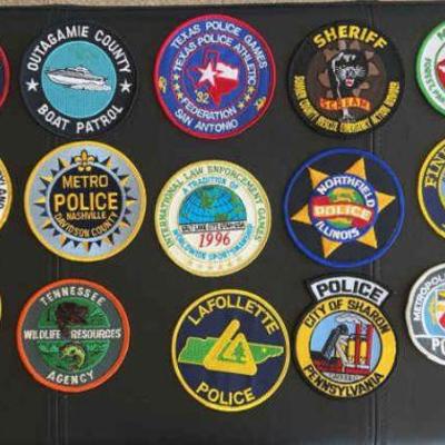 CIP0420341SL Sheriff / Police / Highway Patrol and More - Official Uniform Patches