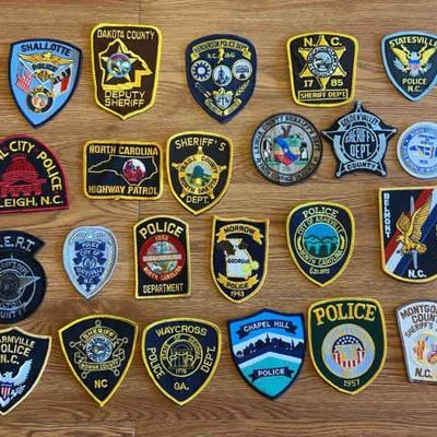CIP05102100SL NC / ND Sheriff / Police / Highway Patrol and More - Official Uniform Patches