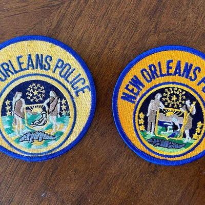 CIP0110102SL New Orleans PD Official Uniform Patches