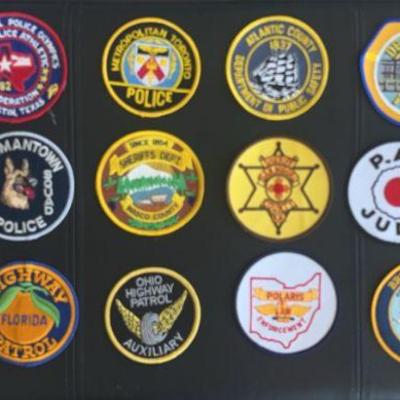 CIP0380350SL Sheriff / Police / Highway Patrol and More - Official Uniform Patches