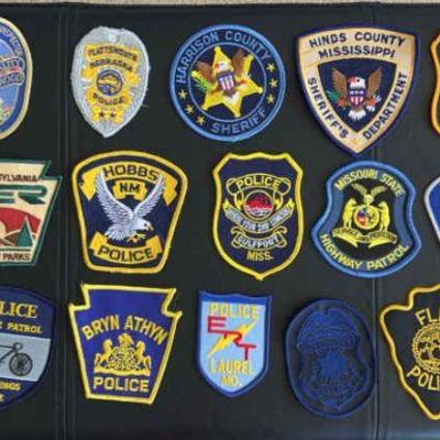 CIP0400340SL Sheriff / Police / Highway Patrol and More - Official Uniform Patches