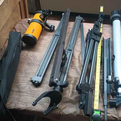 CIP099 - Lot of Telescopes and Flying Tigers Bag 