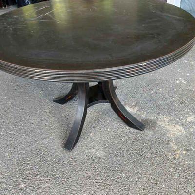 CIP103-ROUND WOODEN DINNING TABLE