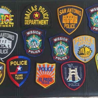CIP0350346SL Texas Sheriff / Police / Highway Patrol and More - Official Uniform Patches