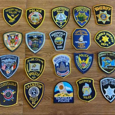 CIP060SL Miscellaneous Large - Sheriff / Police / Highway Patrol-Official Uniform Patches 