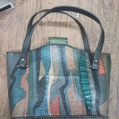 CIP00D - Multicolored Design Handbag 