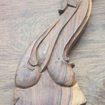 CIP086 - Expensive Hawaiian Wood for Carving, Originally Leg of Furniture 