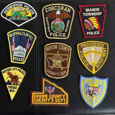 CIP0340315SL Sheriff / Police / Highway Patrol and More - Official Uniform Patches