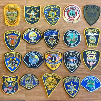 CIP059SL Miscellaneous Large - Sheriff / Police / Highway Patrol-Official Uniform Patches 