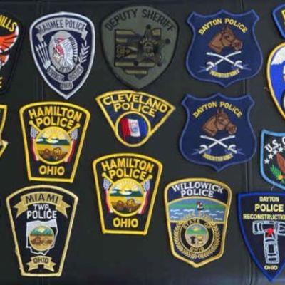 CIP0410335SL Ohio Sheriff / Police / Highway Patrol and More - Official Uniform Patches