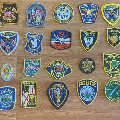 CIP0570481SL Alabama - Sheriff / Police / Highway Patrol-Official Uniform Patches