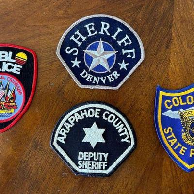 CIP0100104SL Colorado State PD / Sheriff Official Uniform Patches