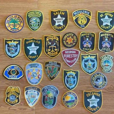 CIP05604106SL Florida / Georgia State - Sheriff / Police / Highway Patrol-Official Uniform Patches