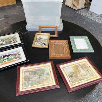 CIP101-VARIOUS FRAMED PICTURES & DECORATIVE FRAMES