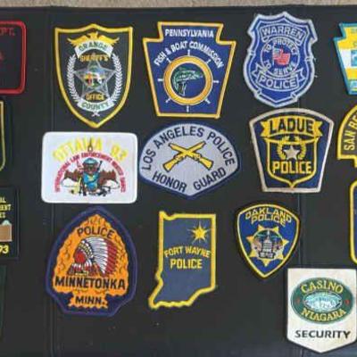 CIP0370350SL Sheriff / Police / Highway Patrol and More - Official Uniform Patches