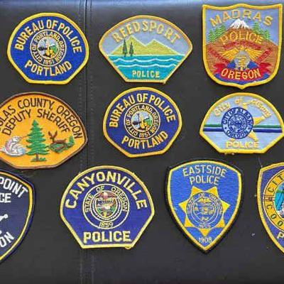 CIP0260114SL Oregon State PD Official Uniform Patches