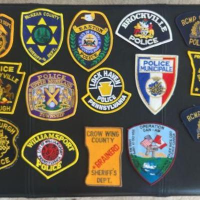 CIP0360350SL Sheriff / Police / Highway Patrol and More - Official Uniform Patches
