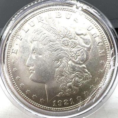 1921 Morgan Silver Dollar
