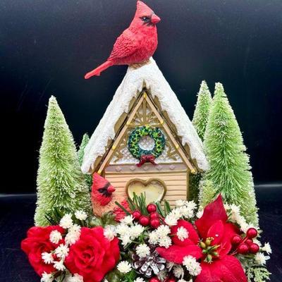Holiday Harmony Always In Bloom Bradford Exchange Cardinal Figurine
Premiere edition in the songbird celebrations collection number A1813...