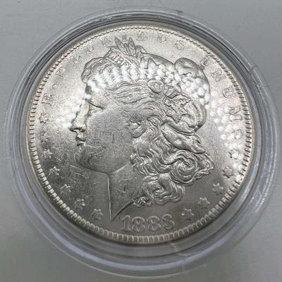 1883-O Morgan Silver Dollar Coin
