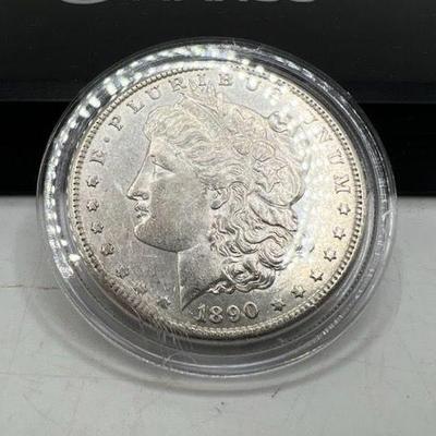 1890-S Morgan Silver Dollar
