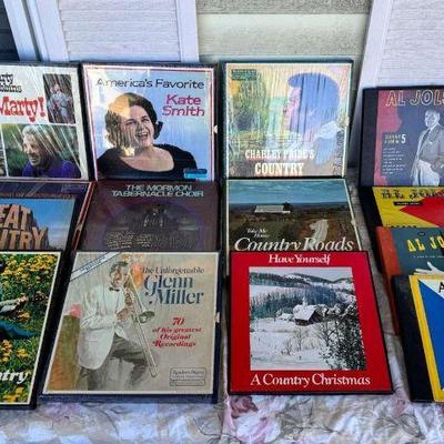 (14) Multiple Album Box Sets
Includes - Kate Smith, Glenn Miller, Al Jolson, Charles Pride, Marty Robbins
