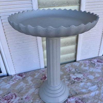 All Seasons Decorative Heated Birdbath
