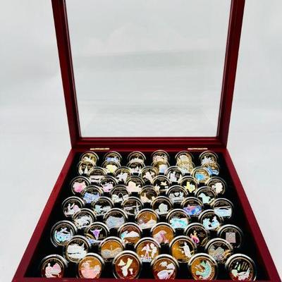 Holographic Gold Plated State Quarters Collection
