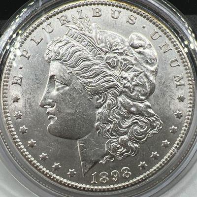 1898 Morgan Silver Dollar
