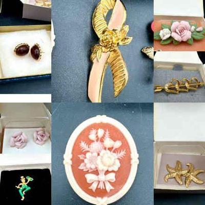 Vintage Avon Jewelry Lot

