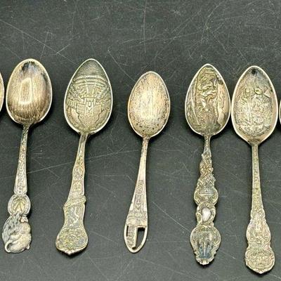 (7) Small Sterling Silver Collectible Spoons
See photos for weights. All are stamped Sterling as shown