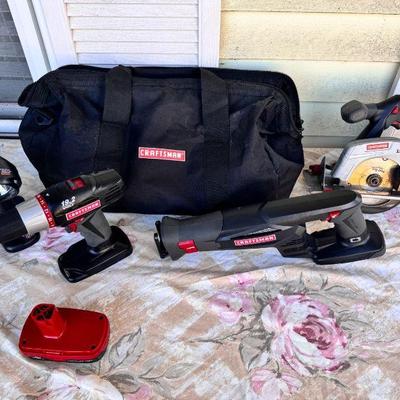 Craftsman Tool Bag Of Power Tools
