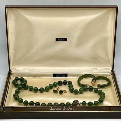 Gold Filled Jade Jewelry
