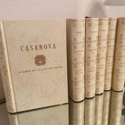 Books Set Casanova