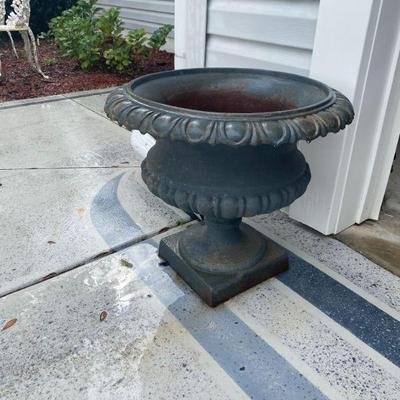 Cast Iron Planters (2)
