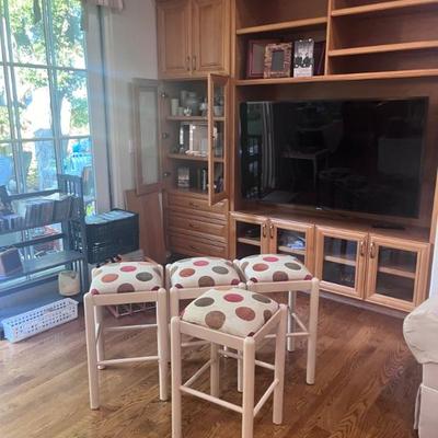 HANDMADE BAR STOOLS