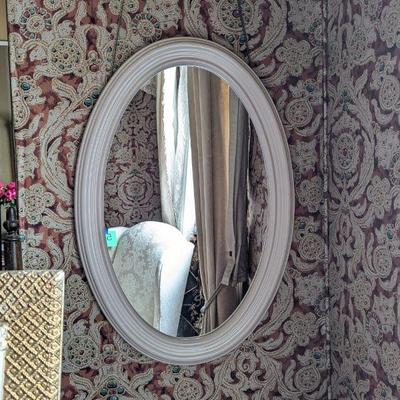 Modern Oval Wall Mirror