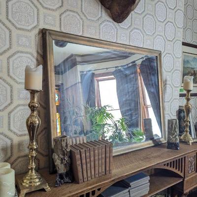 Antique Gold Gilt Mirror