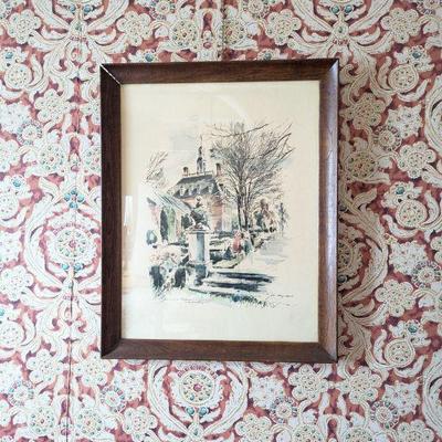 John Haymson "Governor's Palace, Williamsburg"