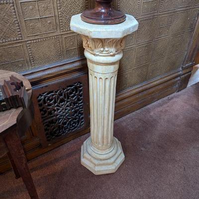 Decorative Plaster Pedestal Column
