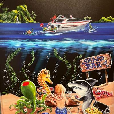 Original artwork signed by artist!