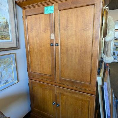 Measures:  40"W x 23"D x 74"H