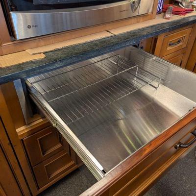 Large Electric Warming Drawer