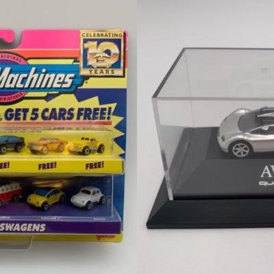 Micromachines Small Cars + Audi AVUS (Matchbox Size)